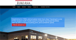 Desktop Screenshot of euroasiainc.com