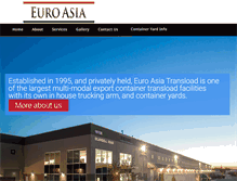 Tablet Screenshot of euroasiainc.com